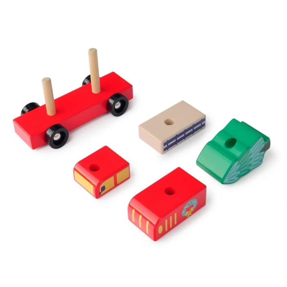 Wood Car Christmas Tree - Bullseye's Playground™